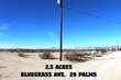  29 palms,  CA 92277